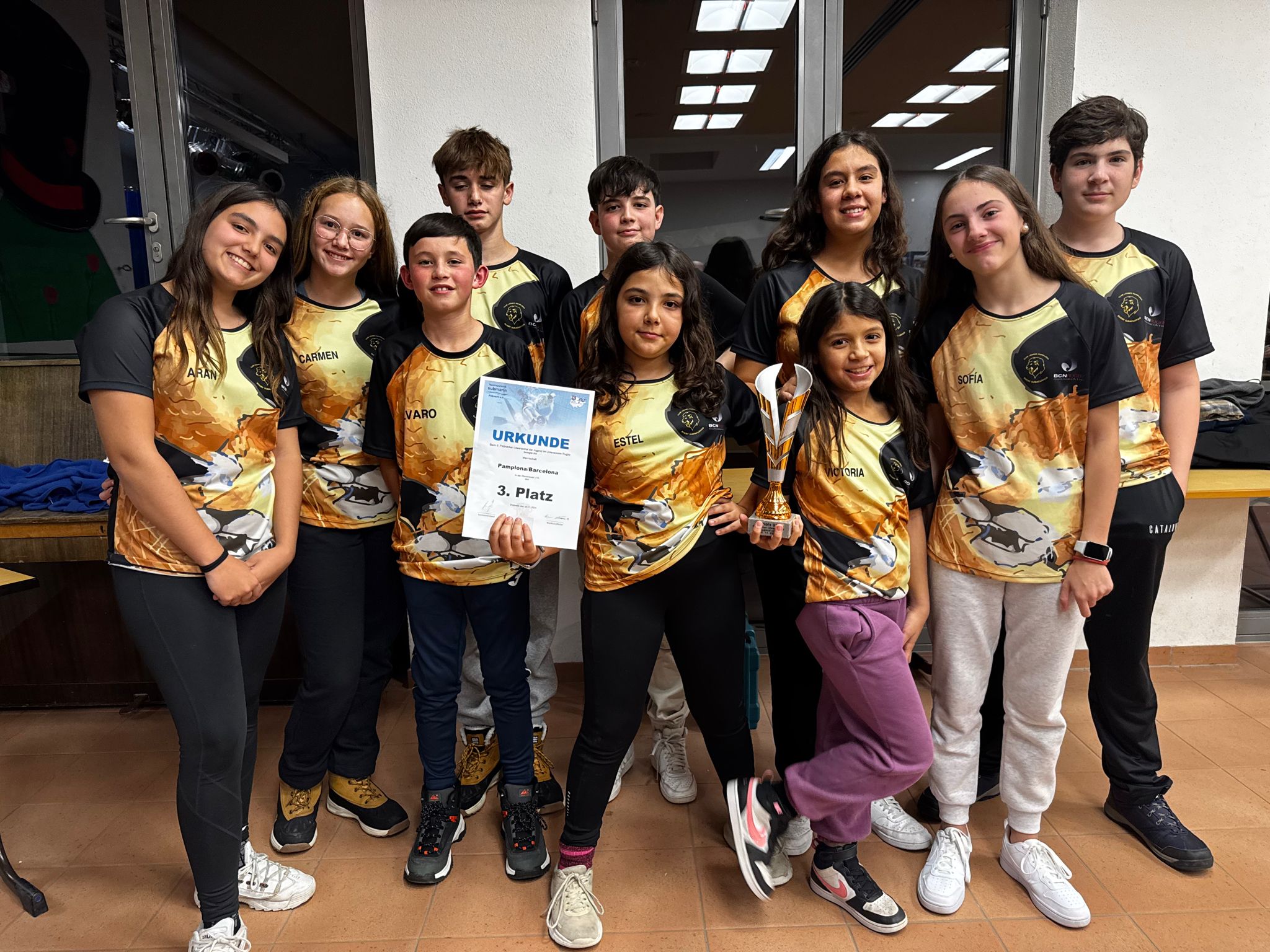 Hist&oacute;rico tercer puesto para el rugby subacu&aacute;tico juvenil espa&ntilde;ol en Alemania